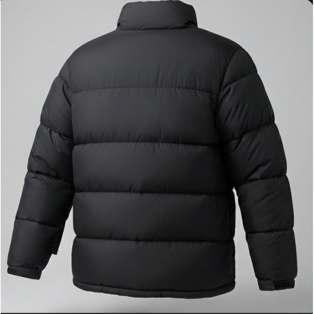 Reebok Men's Black Puffer Jacket Winter Insulated Size 3XL 3TG no hoodie - Picture 2 of 6
